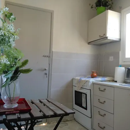 Palm Tree House By The Skhoínos