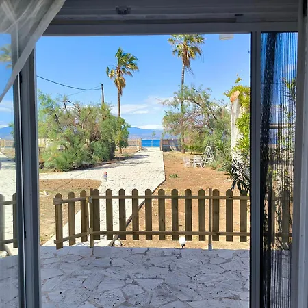 Palm Tree House By The Skhoínos