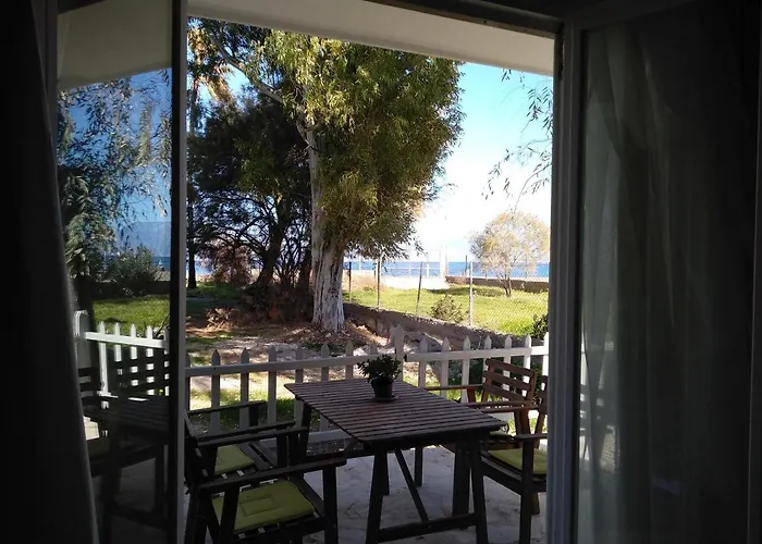 別荘 Palm Tree House By The Skhoínos