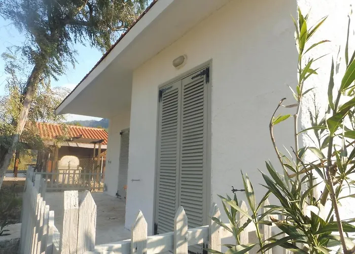 Palm Tree House By The Semesterbostad Skhoínos