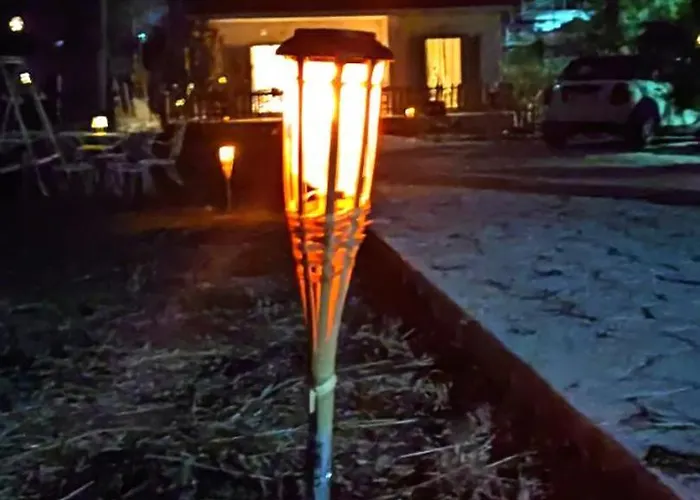 Palm Tree House By The * Skhoínos